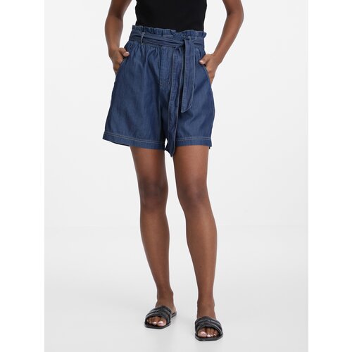 Orsay Navy Blue Women's Denim Shorts - Women's Cijene