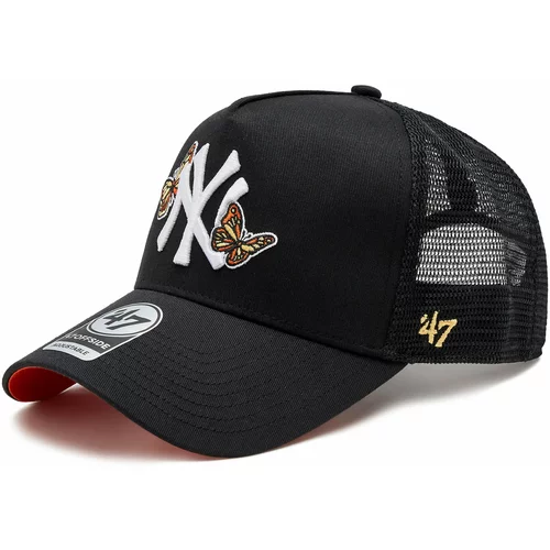 47 Brand Kapa s šiltom Mlb New York Yankees Icon Mesh '47 Offside Dt B-ICNDT17CTP-BK Black