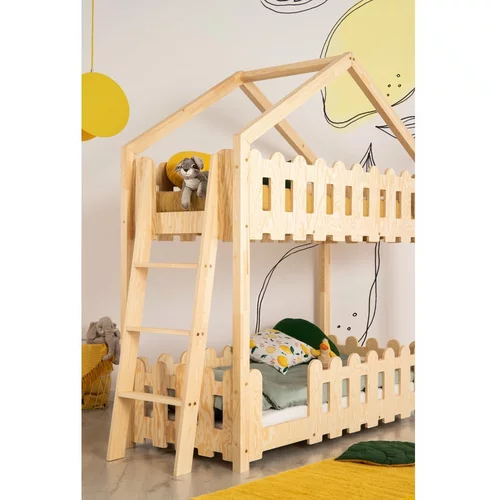 Adeko mali krevet na kat za djecu 90x190 cm Kaiko B