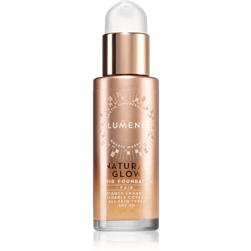 Lumene Natural Glow posvetlitveni tekoči puder za naraven videz SPF 20 odtenek Fair 30 ml Cene
