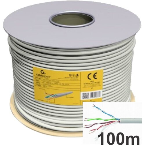 Gembird UPC-5004E-SOL/100 UTP cat.5E Indoor solid CCA kotur 100m Slike