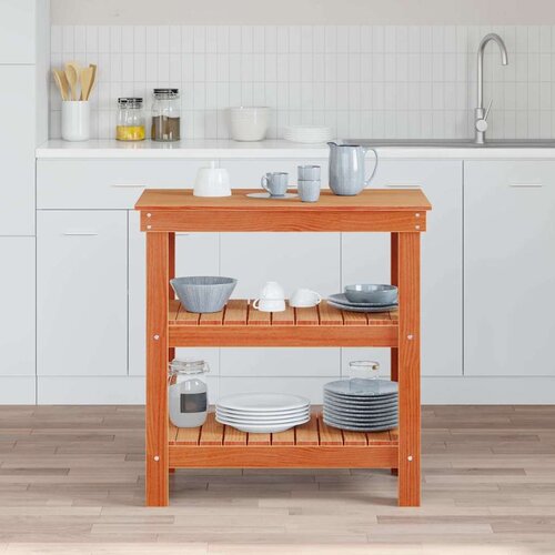  Radni stol Voštano smeđa 78.5 x 50 x 80 cm Masivna borovina Cijene