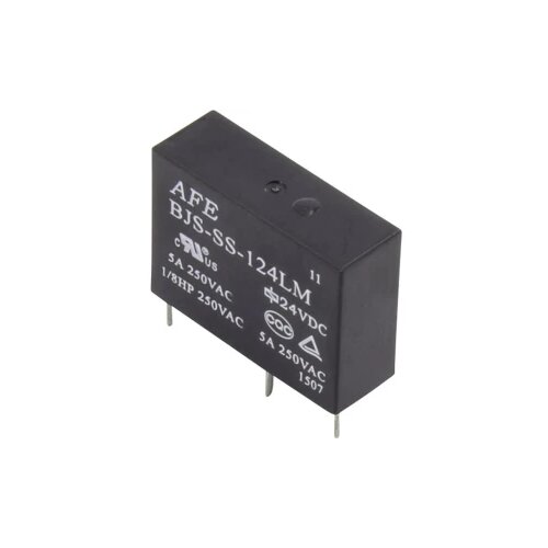 AFE Relej za tiskanu pločicu 24 V/DC 5 A 1 radni kontakt BJS-SS-124LM 1 kom. Slike
