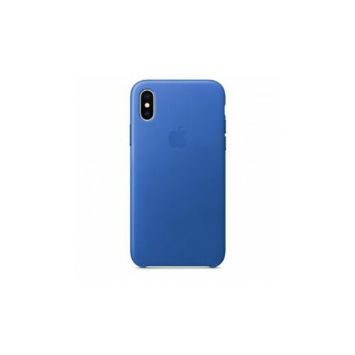 Apple iPhone X Leather Case - Electric Blue MRGG2ZM/A maska za telefon Slike