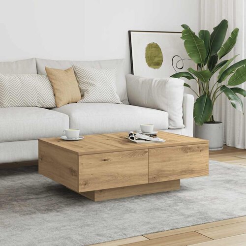  Stol za kavu Artisan hrast 90x60x31 cm Konstruirano drvo Cene