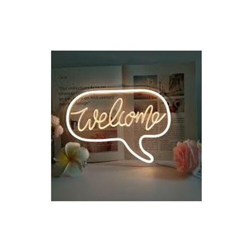 Neon LED svjetiljka "Welcome" FM-3D061 Cijene