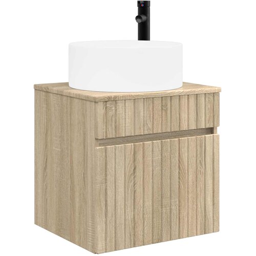 vidaXL Visoka umivalnik s police Sonoma hrast 49 x 44,5 x 65,5 cm, (5000245913) Cene