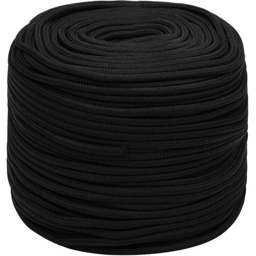 vidaXL radno uže crno 10 mm 25 m poliestersko Cijene