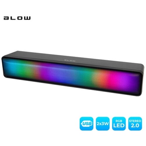 Blow zvočniki za računalnik MS-31 Adrenaline, USB, 2.0, RGB Cene
