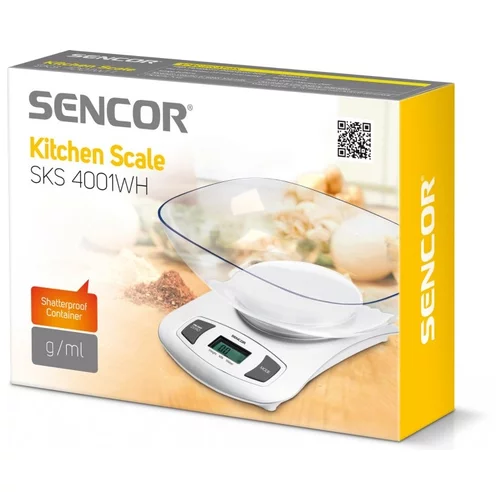 Sencor Kuhinjska vaga SKS 4001 WH