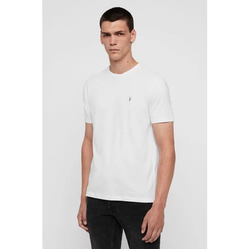 All Saints Pamučna majica boja: bijela, jednobojni model