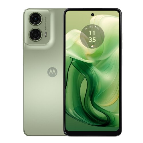  MOTOROLA G24 4/128GB, Zelena (Ice Green) + punjač + silikon Cene