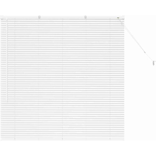 vidaXL Zavjesa za prozor sa zavjesama Ostalo Bijela 130 x 130 cm Aluminij Cijene