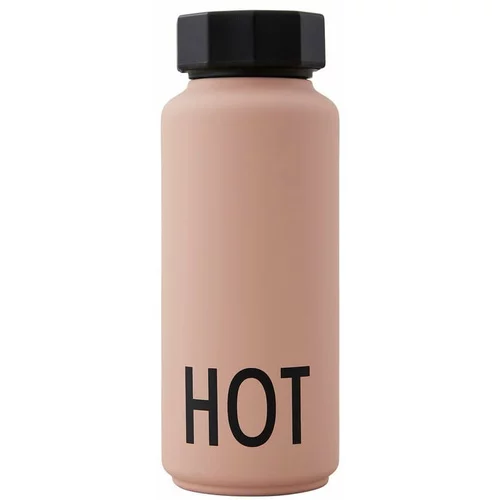 Design Letters ružičasta termo boca Hot, 500 ml