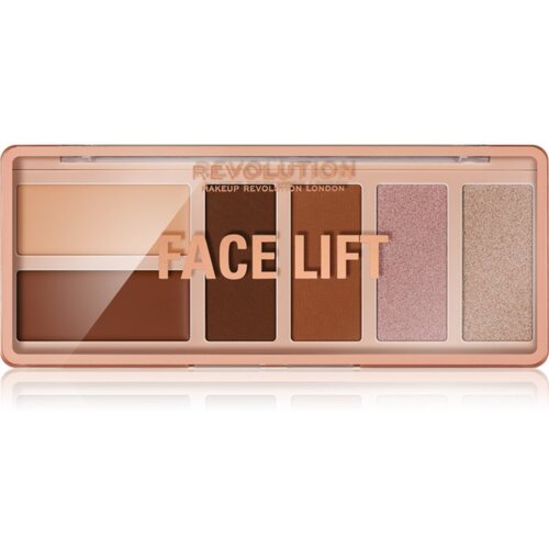Makeup Revolution Face Lift paleta za konture obraza odtenek Light to Medium 6x1,8 g Cene