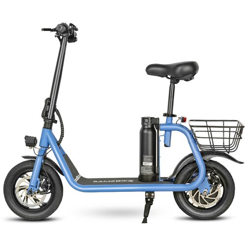 Samebike Zložljiv električni skiro SM-C01 s sedežem, 350 W 10,4 Ah, moder, (21960470) Cene