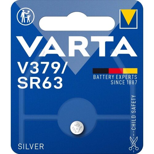 Varta Gumbna baterija 379 srebrovo-oksidna Electronics SR63 14 mAh 1.55 V\, 1 kos, (20430331) Cene