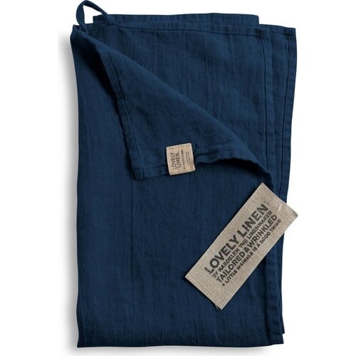 Lovely Linen kuhinjska krpa - Midnight Blue Cene