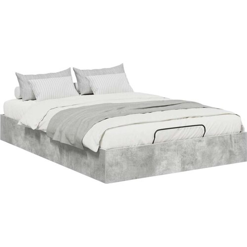  Otoman krevet s pohranom Beton 193 x 120 x 25 cm Iverica Slike