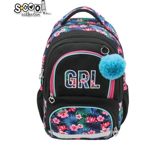 Scool Ranac GRL ergonomski urban 31*16*42cm SC2964 Slike