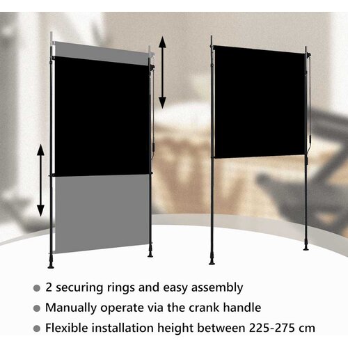  Vanjska roleta 120 x 270 cm antracit Slike