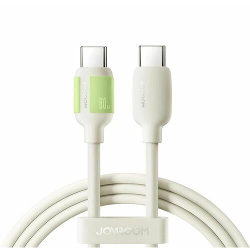 Joyroom kabel USB C-C 1.2m 60W bež silikonski luminescent S-A53, (5000219526) Cene