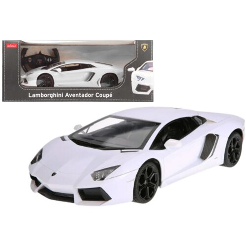  Licencirani auto na daljinsko upravljanje Lamborghini Aventador Cupe - bijeli Cene