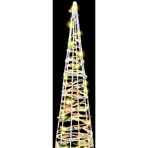  Božićno drvce 3 pcs Topla bijela 20 x 20 x 80 cm PET Slike