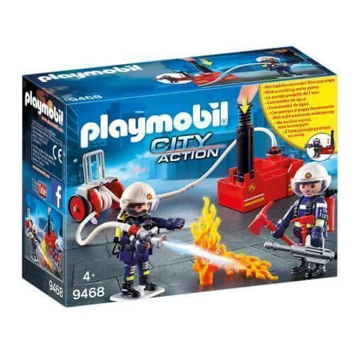 Playmobil 9468 - City Action - Gasilci z vodno črpalko