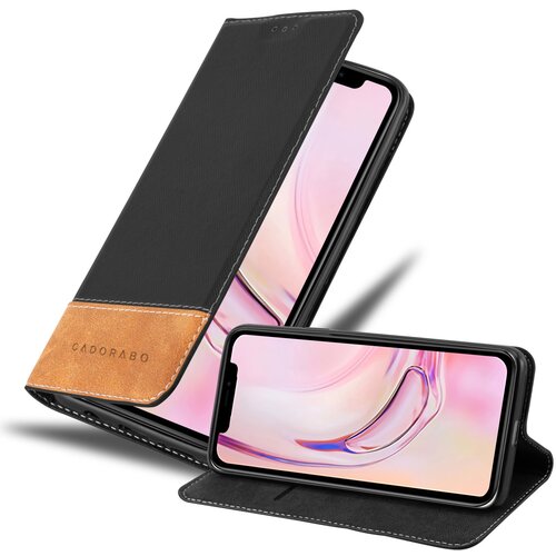 Cadorabo Ohi&amp;scaron;je, združljiv z Apple v črno rjavi barvi - za&amp;scaron;čitni pokrov z magnetnim zapiranjem, stoječo funkcijo in režo za kartico, (20589898) Slike