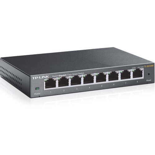 Tp-link TL-SG108E 8-portni Gigabit 10 / 100 / 1000Mb/s Easy Smart energy efficient svič Slike