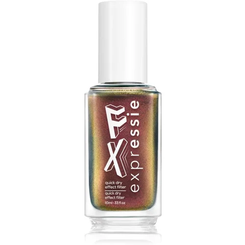 Essie exprFX brzosušeći lak za nokte nijansa oil slick 10 ml