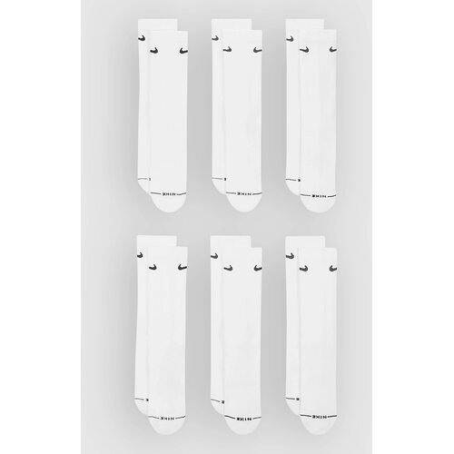 Nike Everyday Elevated 6 Pack Socks white / black Slike