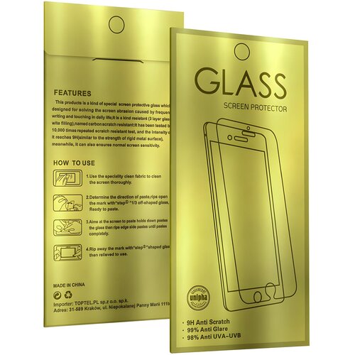  Kaljeno staklo GOLD 9H za Honor 9 - Prozirna KP27891 Cene