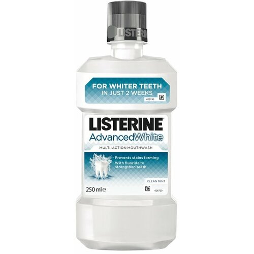 Listerine advanced white tečnost za ispiranje usta 250 ml Slike