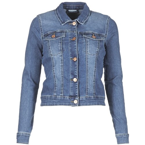 Noisy May Jeans jakne NMDEBRA Modra Cene