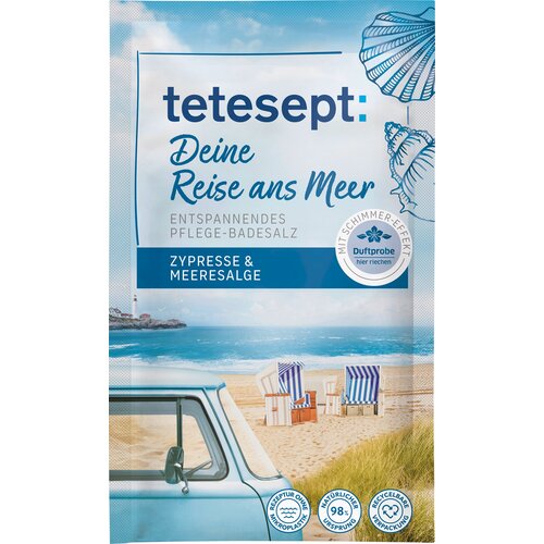 TETESEPT Sol za kupanje "Tvoje putovanje na more" - 60 g Cijene