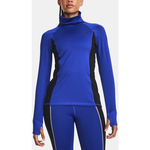 Under Armour T-Shirt UA Train CW Funnel Neck-BLU - Women Cene