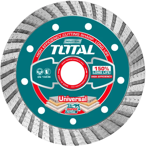 Turbo diamantna rezalna plošča 180(7")X22.2mm / 12mm (TAC2131801)