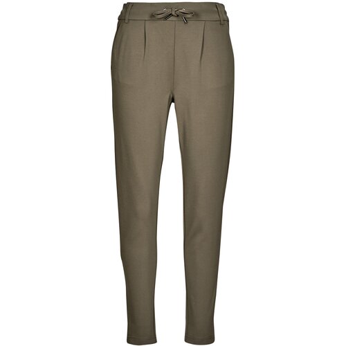Only Hlače Chino / Carrot ONLPOPTRASH LIFE EASY COL PANT PNT Kostanjeva Cene