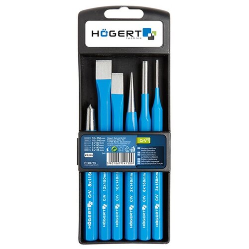 Hogert set dleta i izbijača 6 komada Slike