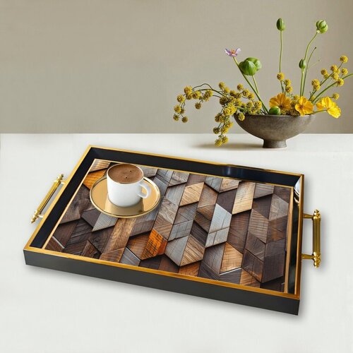 Aberto Design Poslužavnik TPA9898 50 x 29 x 3.5 cm, Šareni Cene