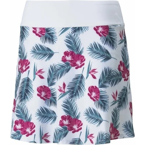 Puma PWRSHAPE Paradise Skirt Bright White/Festival Fuchsia XS