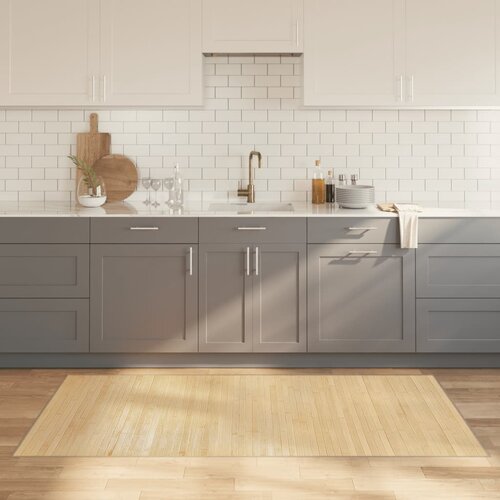 VidaXL Tepih pravokutni svijetli prirodni 100 x 200 cm od bambusa Slike