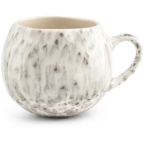 Salt&Pepper Siva skodelica iz kamenine 460 ml Muggies &ndash; Cene