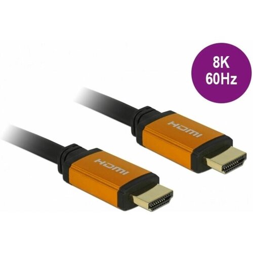 Delock hdmi kabel z mrežno povezavo 2m črn high speed ultra hd 8K 85729 Cene