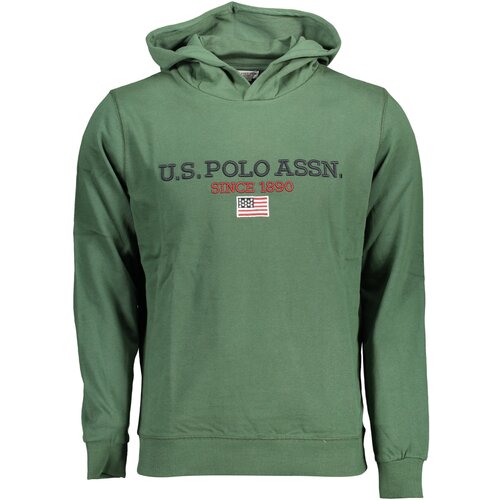 U.S. Polo Assn. US POLO SWEATSHIRT WITHOUT ZIP GREEN MAN Slike