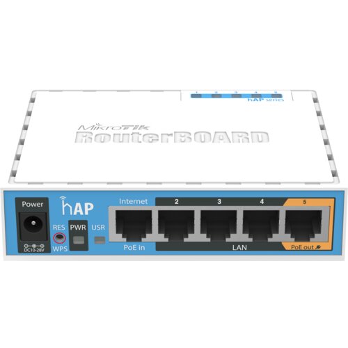 MikroTik dostopna točka hAP Slike