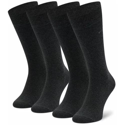 Boss Čarape 2-pack za muškarce, boja: siva