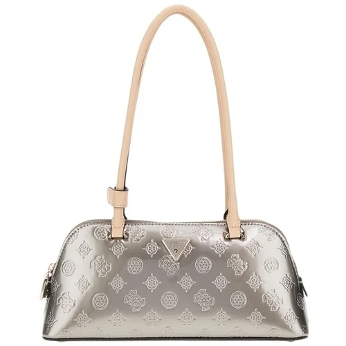 Guess Ročne torbice ARNELA SHOULDER SATC Srebrna